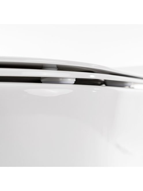 Ride fali, rimless WC soft close ülőkével