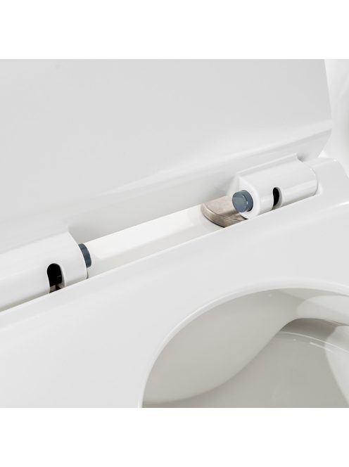 Ride fali, rimless WC soft close ülőkével