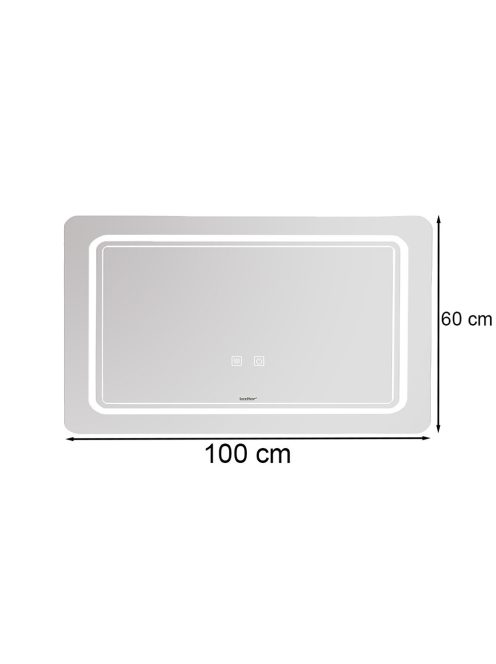 Vid 100 tükör led világítással