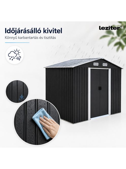 Alaska 6x8 kerti szerszámtároló ház