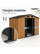 Ohio 10x8 kerti szerszámtároló ház